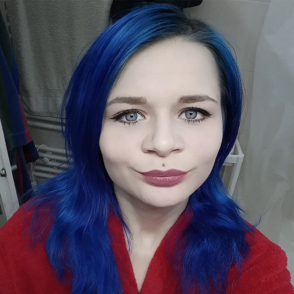 MANIC PANIC Classic After Midnight Semi Permanent Hair Color - Dark Blue Hair Dye for Women & Men That Lasts 4-6 Weeks - Vegan, Ammonia & Cruelty-Free - Create & Mix Custom Shades (4oz / 3pk) - Image 5