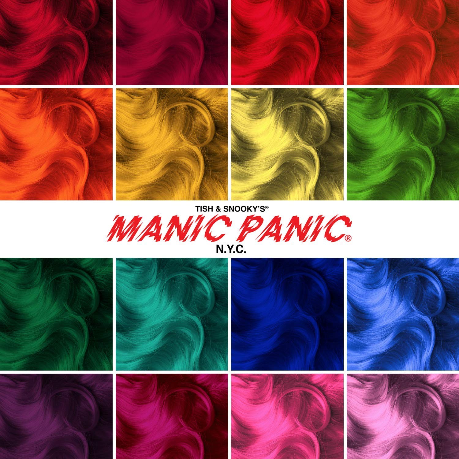 MANIC PANIC Classic Infra Red Semi Permanent Hair Color - Deep Mahogany Red Hair Dye for Women & Men That Lasts 4-6 Weeks - Vegan, Ammonia & Cruelty-Free - Create & Mix Custom Shades (4oz / 3pk) - Image 7