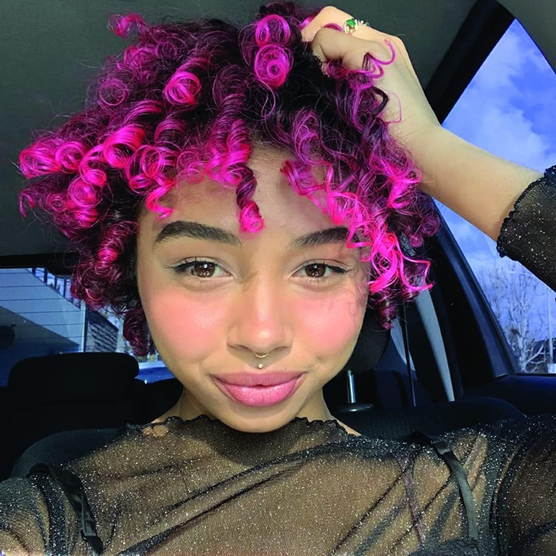 MANIC PANIC Hot Hot Pink Amplified Semi-Permanent Hair Dye - Medium Pink Color - Glows in Blacklight - Vegan, PPD & Ammonia Free - Image 5