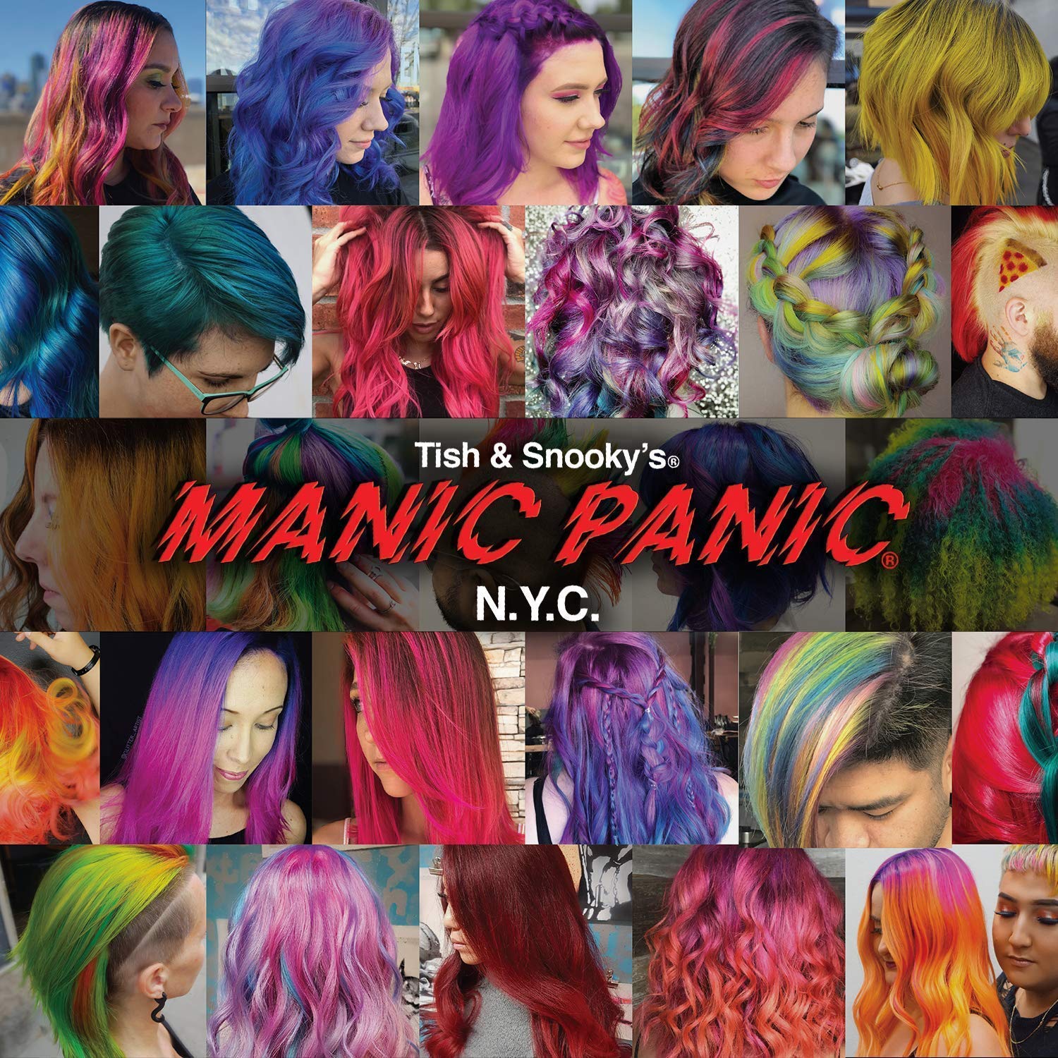MANIC PANIC Professional Color Celestine Blue - Deep Indigo Blue Semi Permanent Gel Hair Dye - Lasts Through 40+ Washes - No Developer Required (3oz) - Image 9
