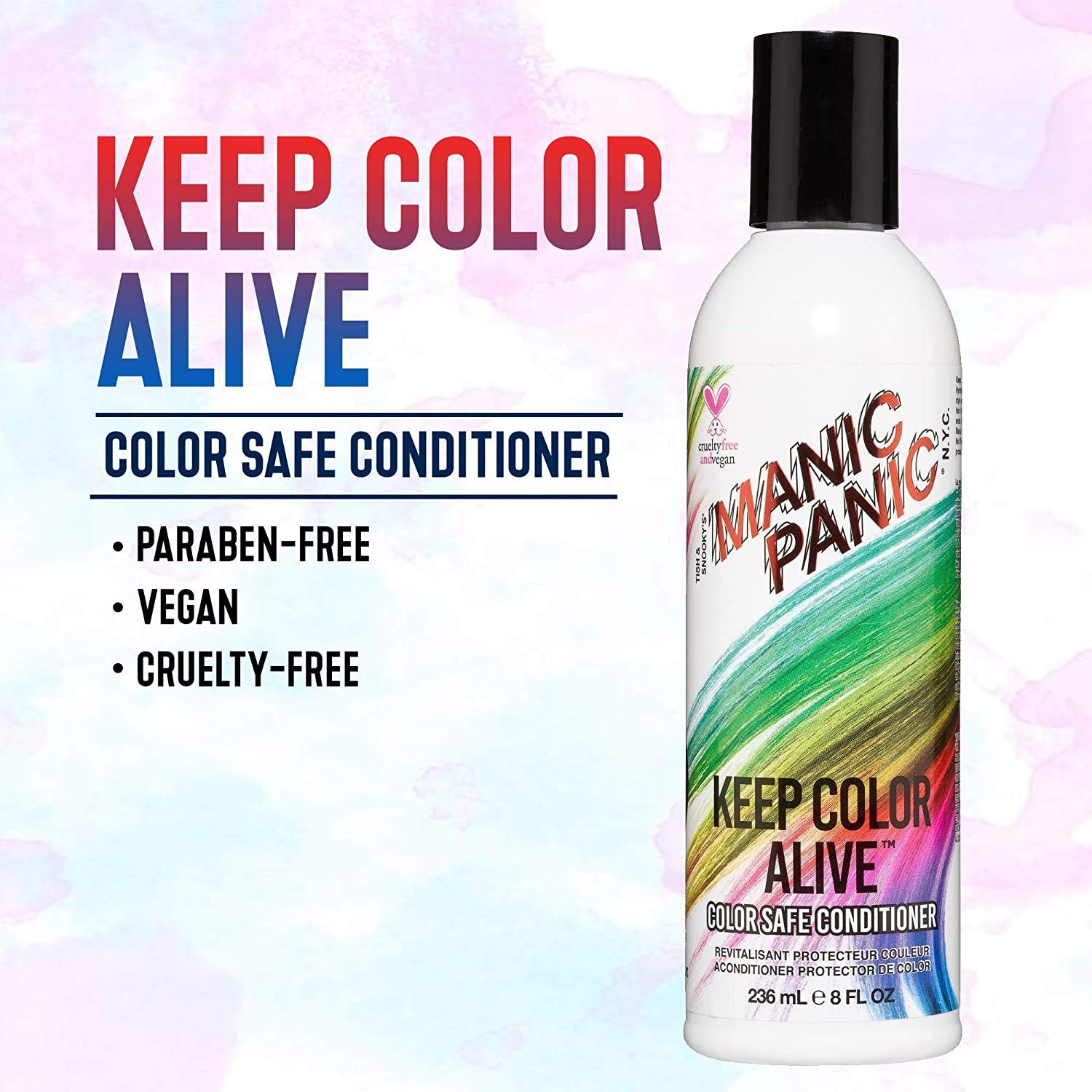 MANIC PANIC Fuschia Shock Dark Pink Hair Dye Bundle with Prepare to Dye Clarifying Shampoo and Shampoo and Conditioner Set for Colored Hair - Image 5